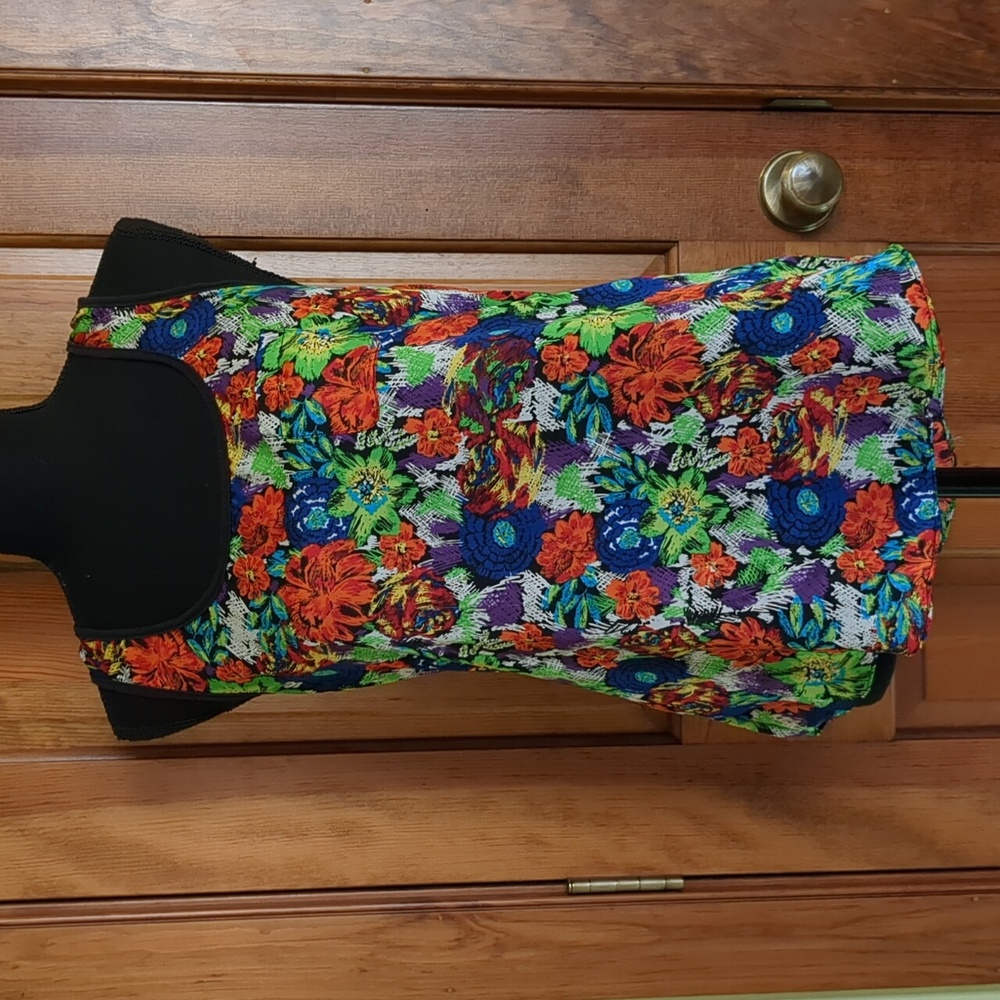 h.i.p. Multicolor Floral Racerback Top